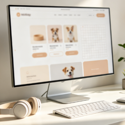 Pet Supplies E-commerce Theme UI Blocks